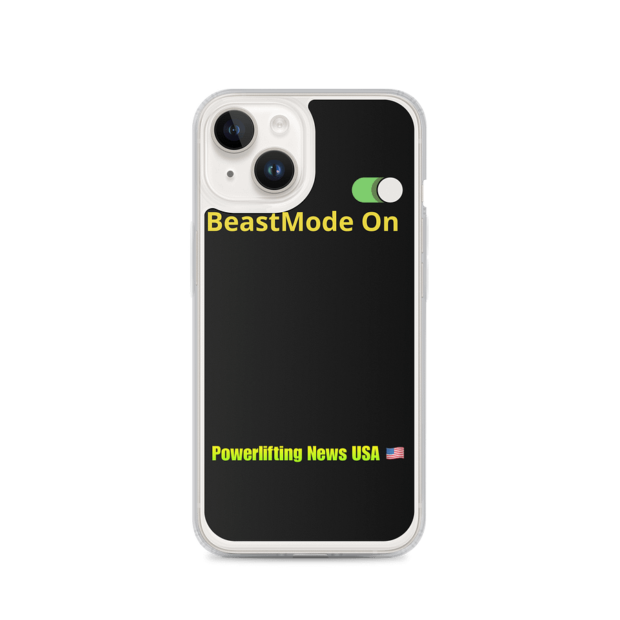 BeastMode On - Powerlifting iPhone® Case product image (4)