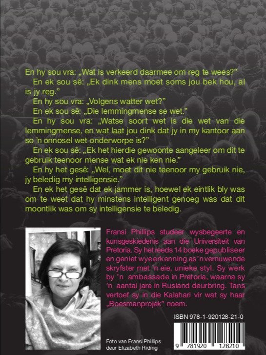 Die lemmingmense, deur Fransi Phillips product image (2)