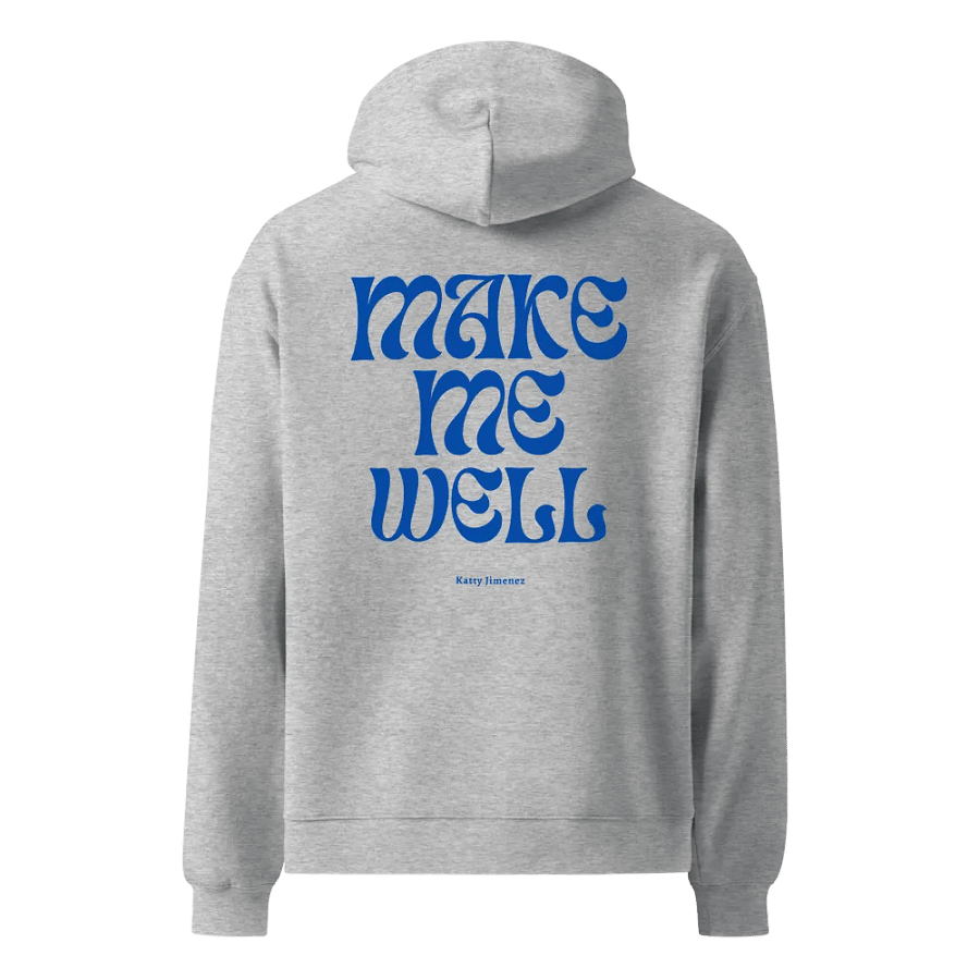Make Me Well, Mark 5:34 Hoodie (Blue) product image (9)