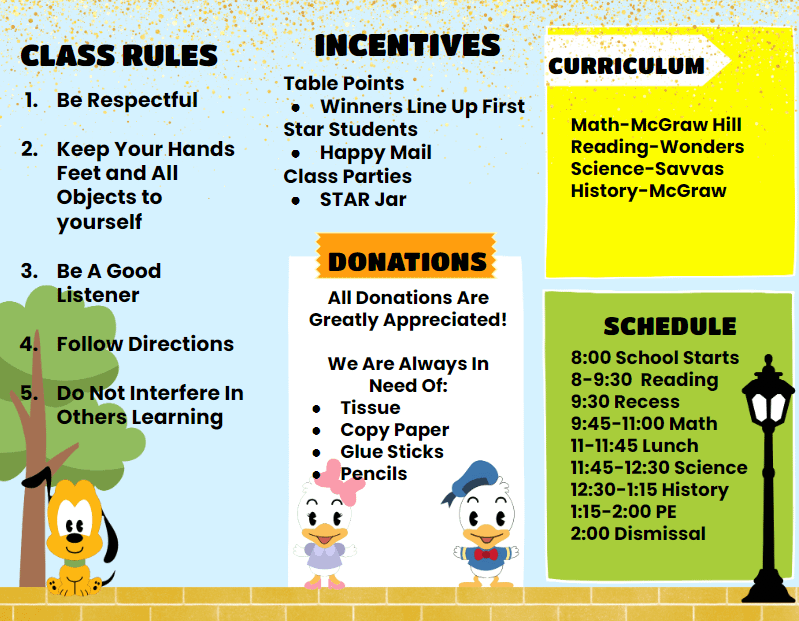 Back to School Disney Brochure product image (3)
