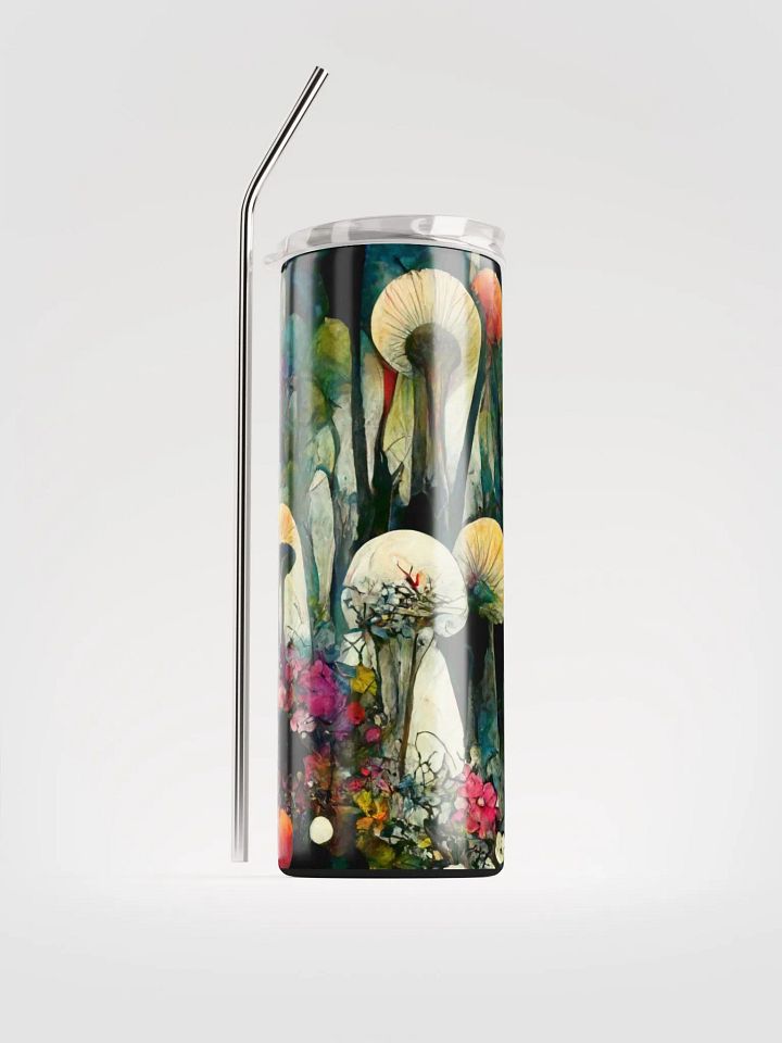 Dreamy Forest Mushrooms Stainless Steel Tumbler product image (1)