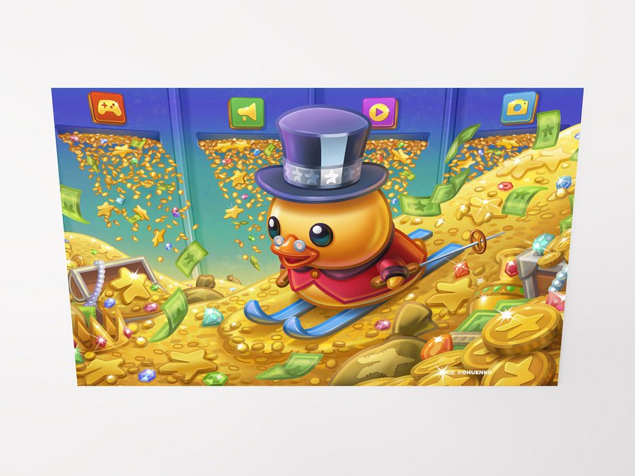 Poster impreso Telegram Stars product image (3)
