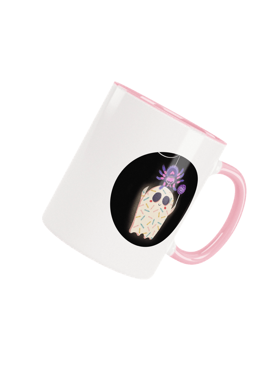 Little Ghost & Spider Friend - Ceramic Mug product image (5)