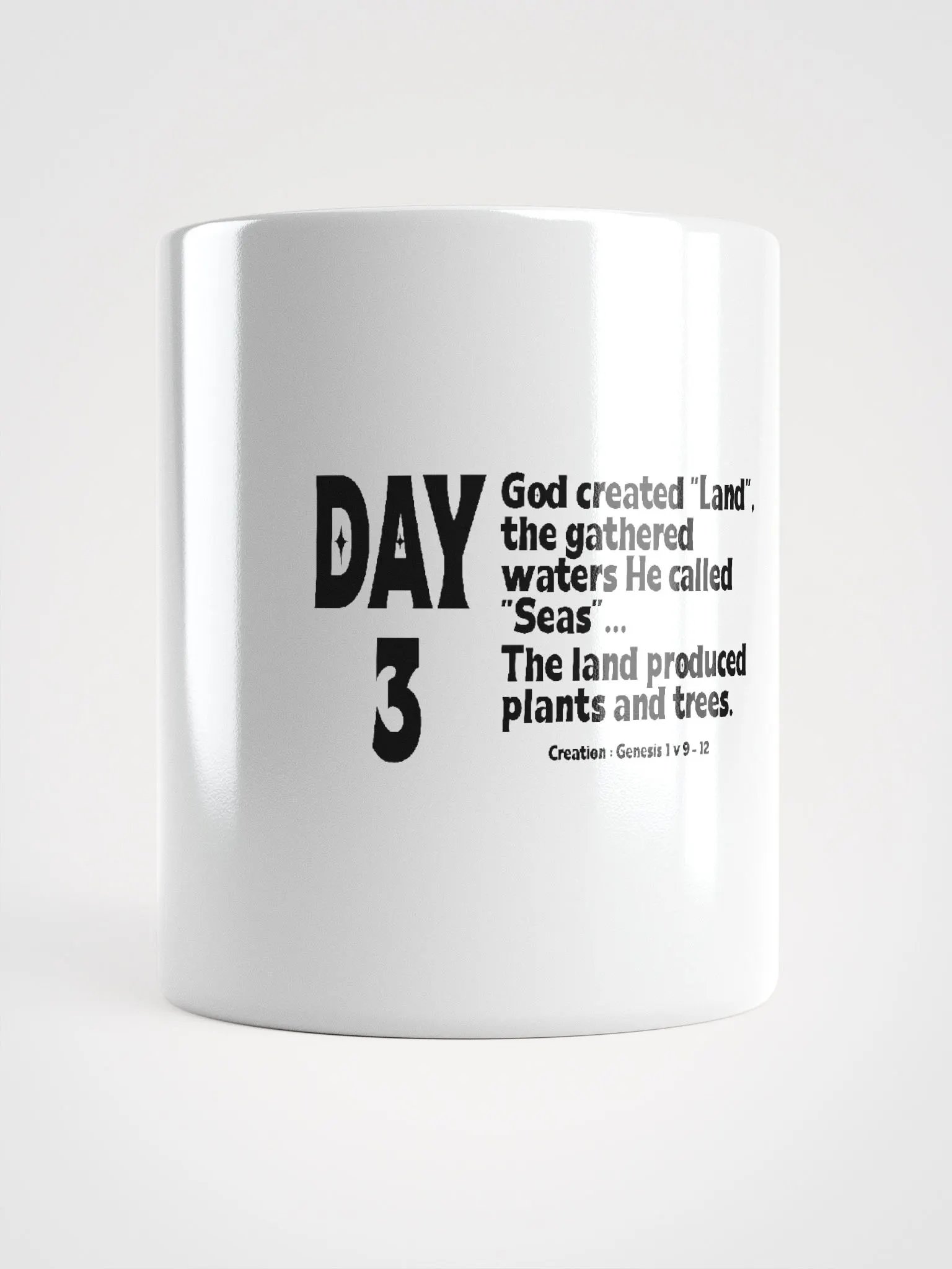 CREATION: DAY 3 Christian, Jesus, faith, God, Bible, Christianity, Jesus Christ, religion, Bible Verse, Love product image (10)