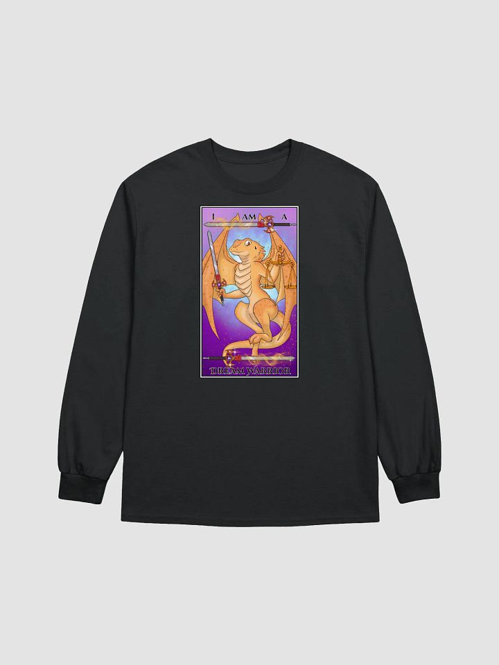 Day of the Dragon "Justice" Tarot Card Long Sleeve Shirt product image (3)
