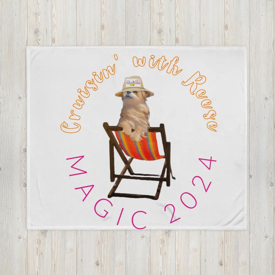 Cruisin' Gert Throw Blanket product image (4)