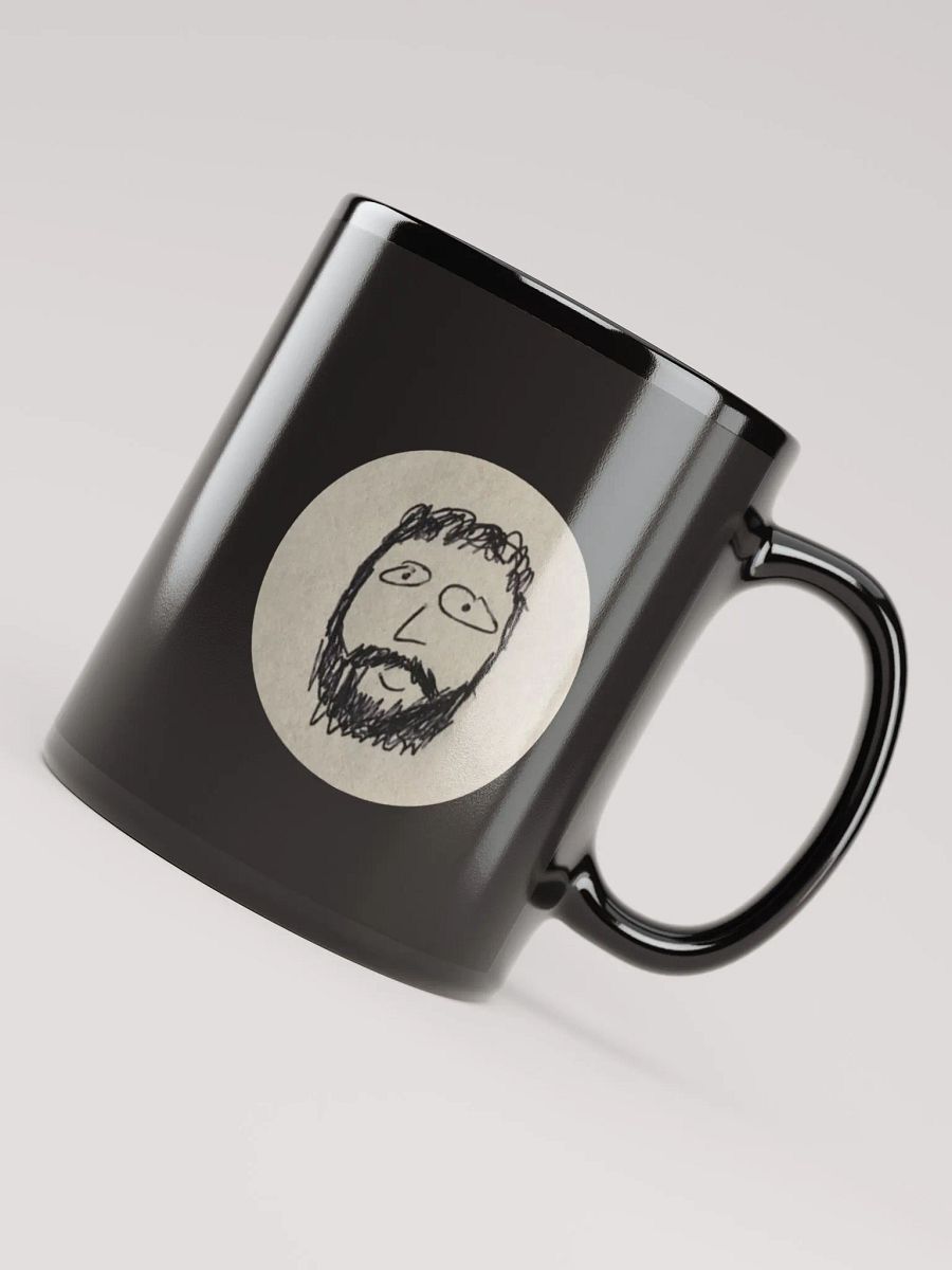 Trent Lenkarski Channel Logo Black Mug product image (4)