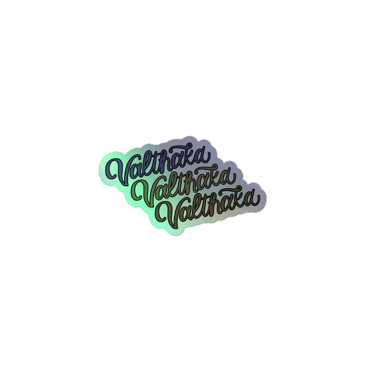 Holographic Valthaka Sticker product image (1)