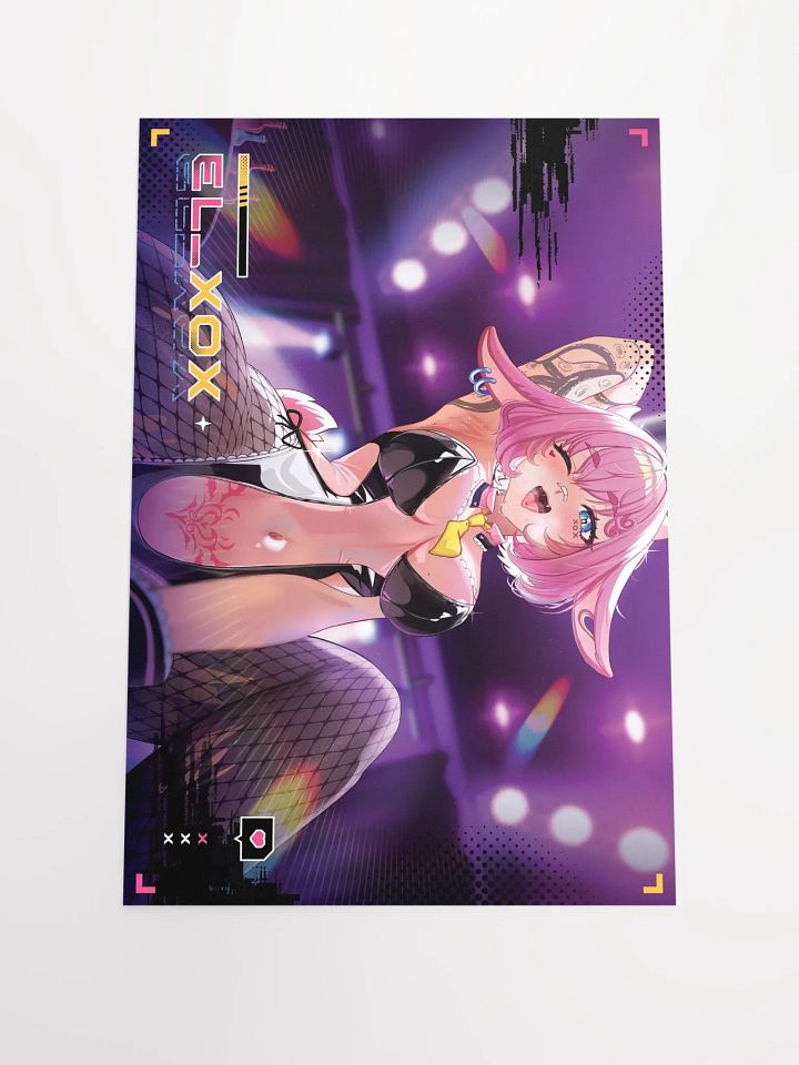 el_XoX Nightclub Bunny Poster product image (1)