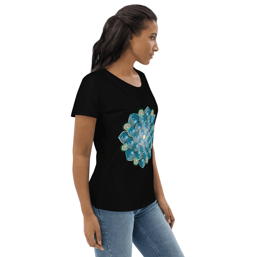 Summer Rain Mandala Women's Eco T-Shirt product image (6)