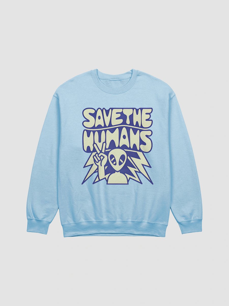 Peaceful Alien Crewneck Sweatshirt product image (2)