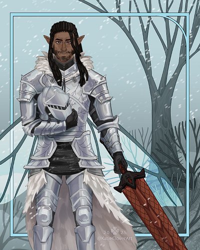 Knight of the iced thorn

Finally finished the winter fairy knight!! I started this back in March but just got around to fini...