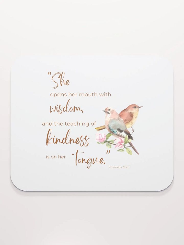 Wisdom and Kindness Mouse Pad product image (2)