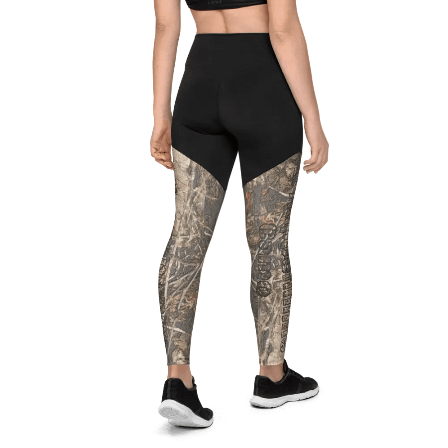 Sports Leggings - Dead Split - It Happennnns Camo product image (8)