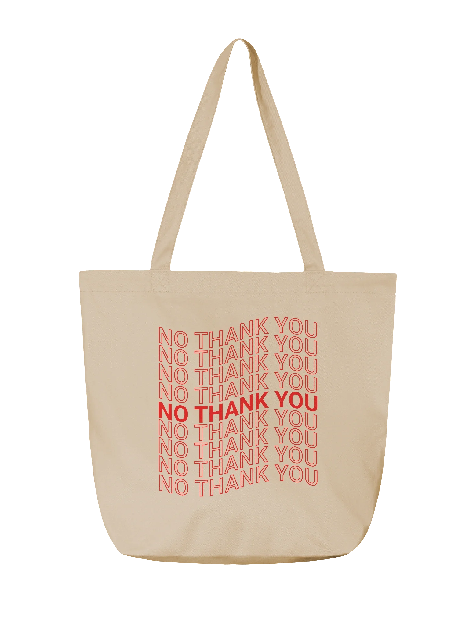 No Thank You Tote Bag product image (2)