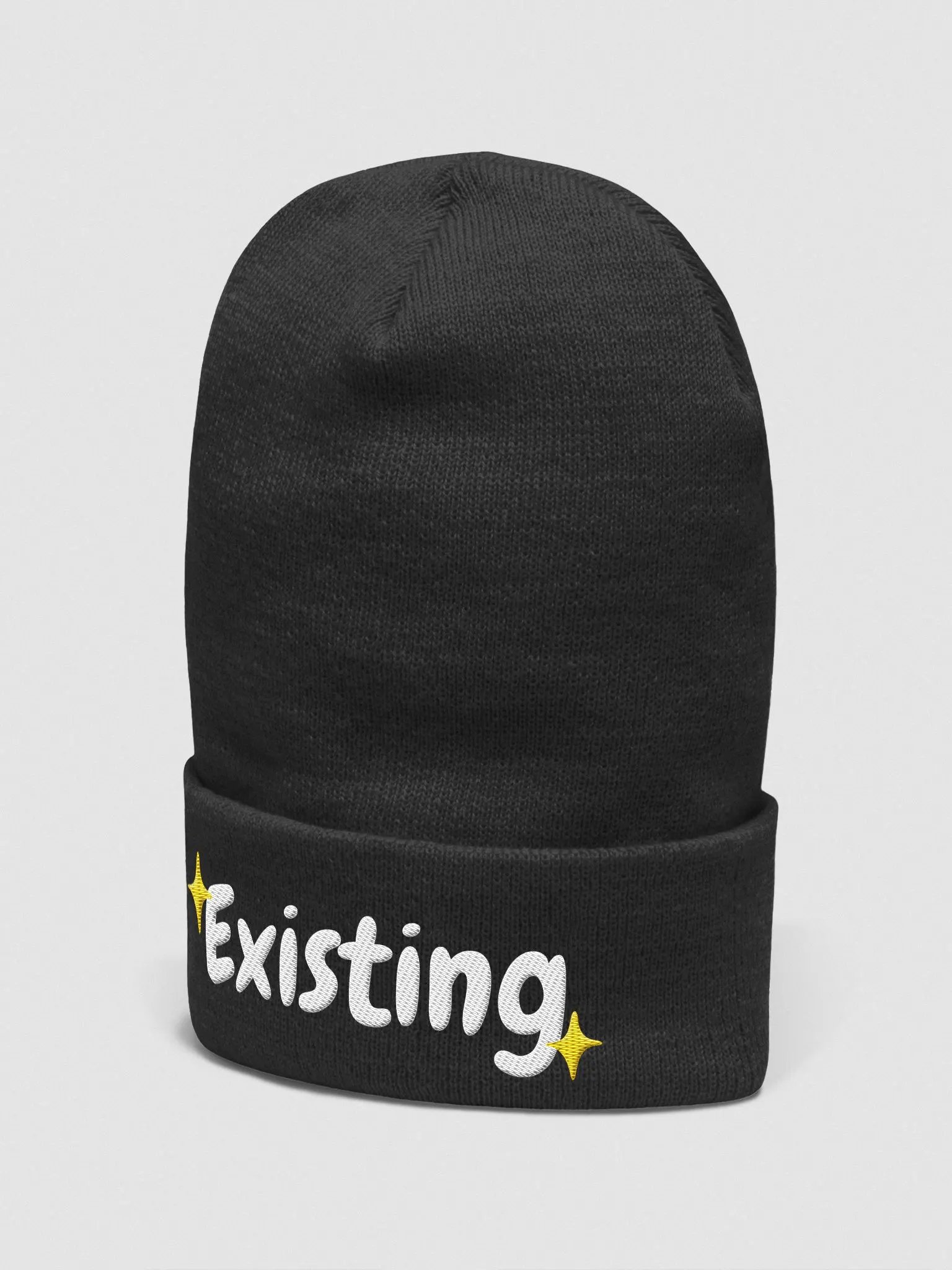 Existing Beanie | White Lettering product image (2)