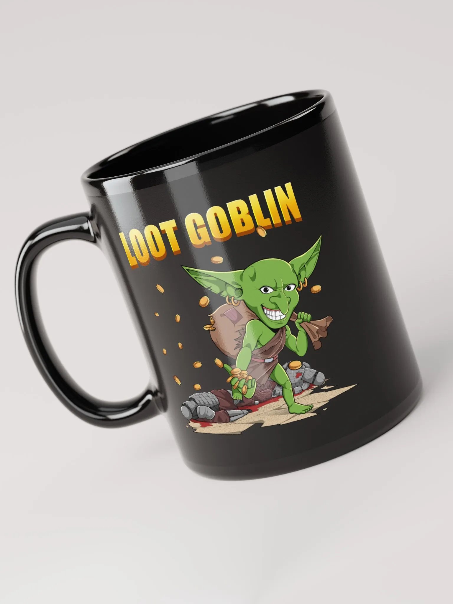 Loot Goblin Glossy Mug product image (3)