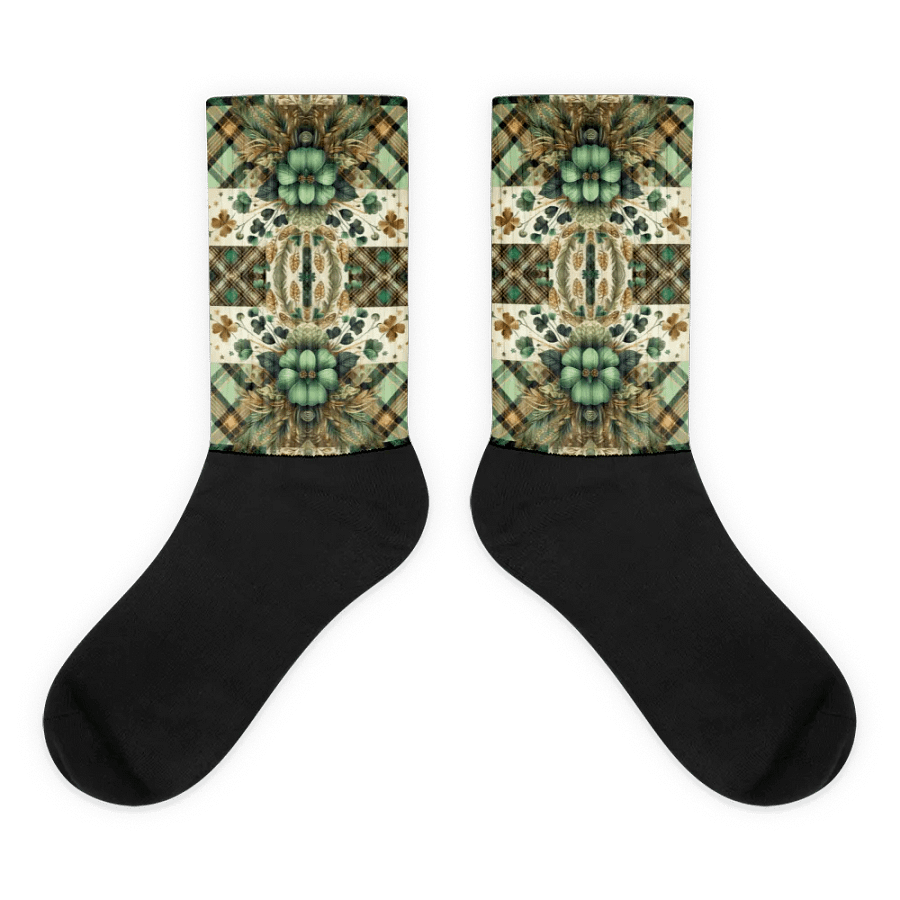 Green Kaleidoscope Dream Socks product image (1)
