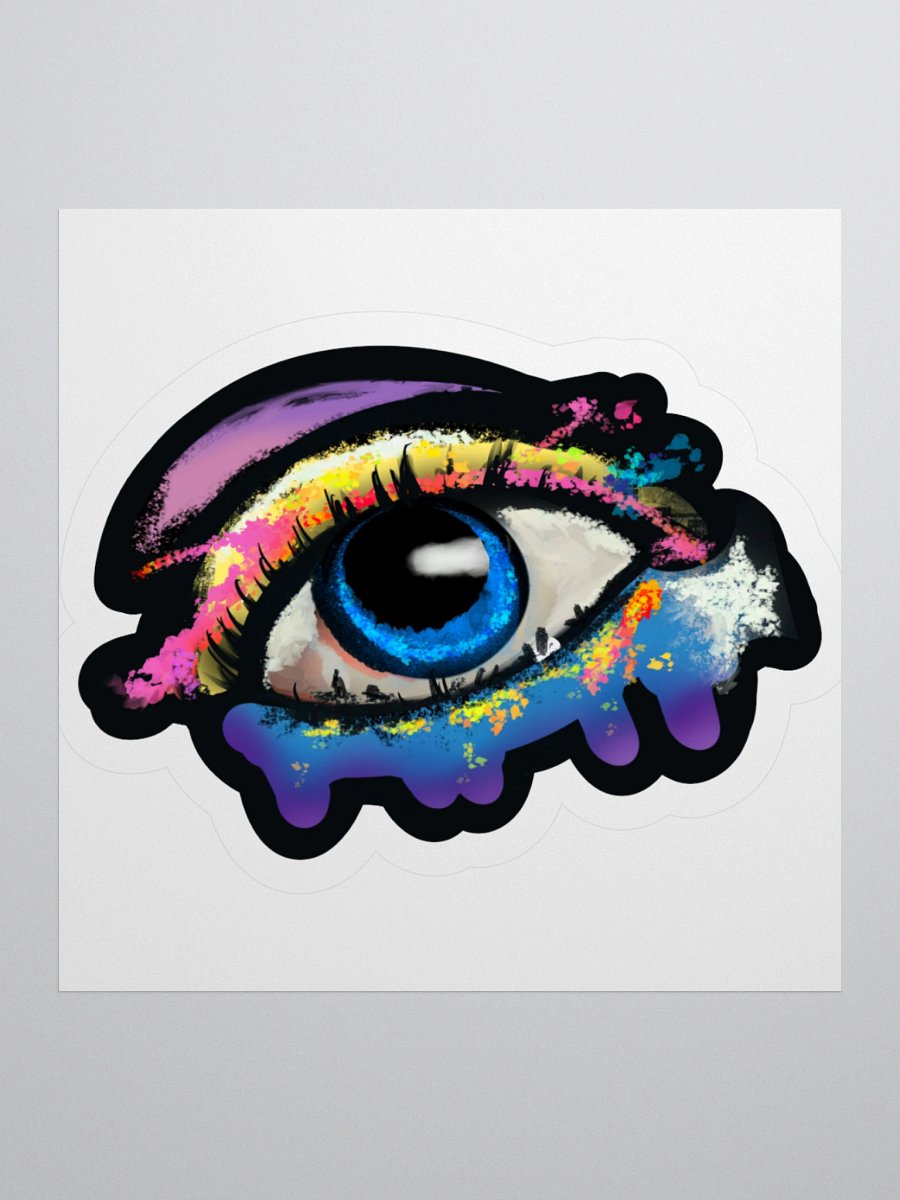 Eye See Beautiful Colors Sticker product image (1)