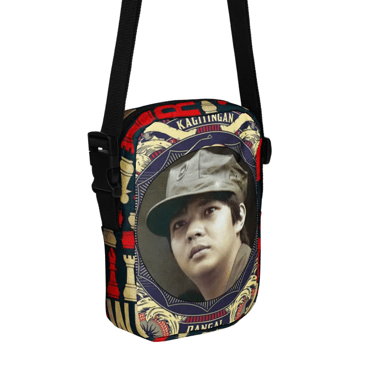 Buhay Tuklas President Bongbong Marcos Valor and Honor All-Over Print Crossbody Bag product image (1)