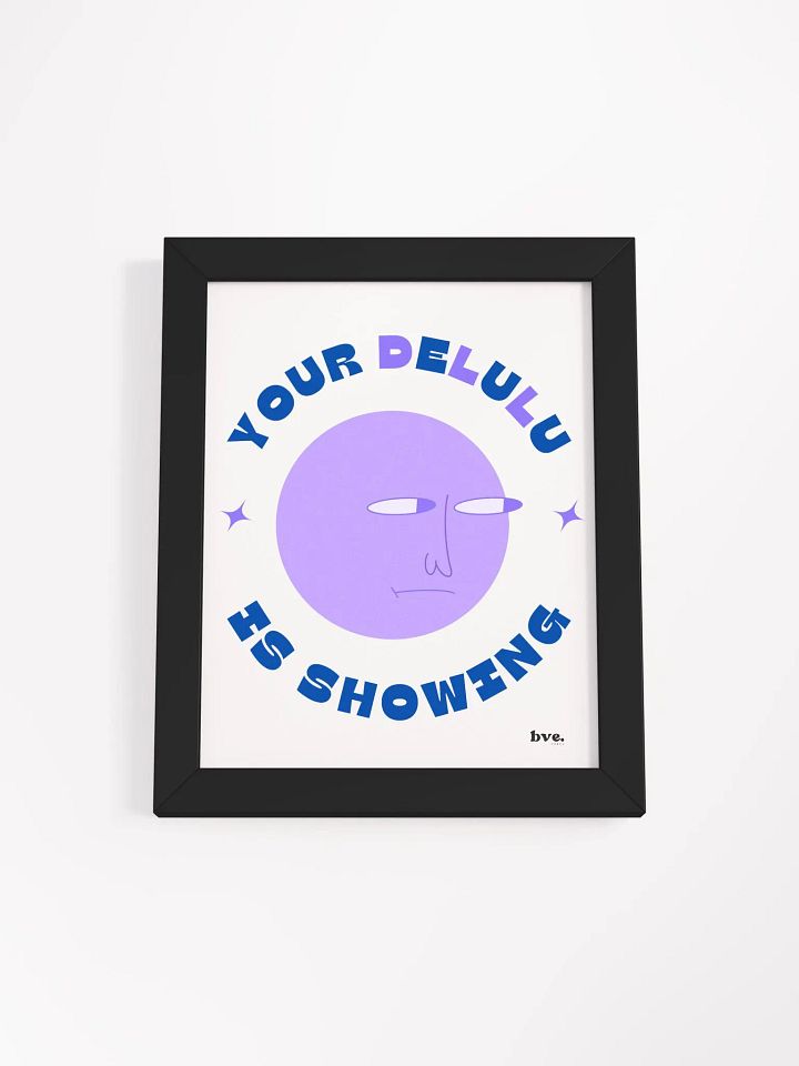 The Delulu Framed Poster product image (8)