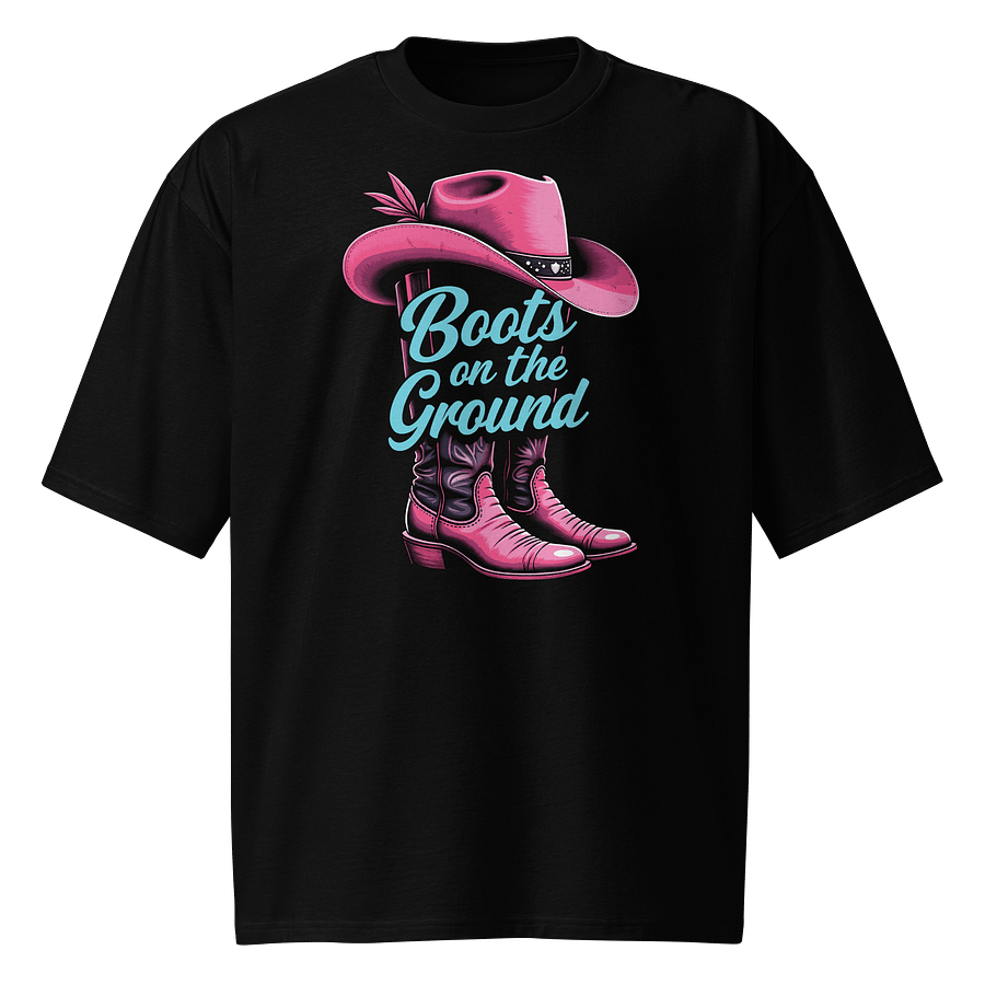 Boots on the Ground Women's Oversized Tee product image (1)