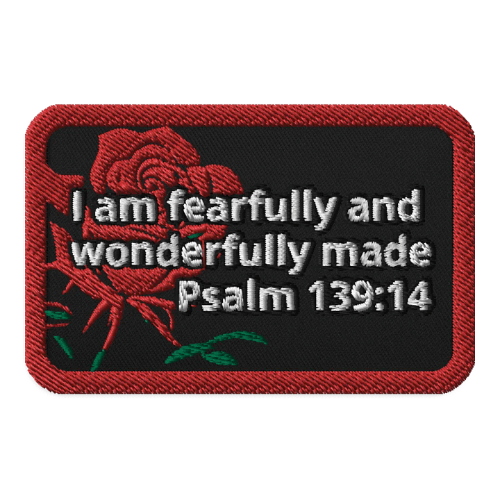 Fearfully and Wonderfully Made Patch product image (1)
