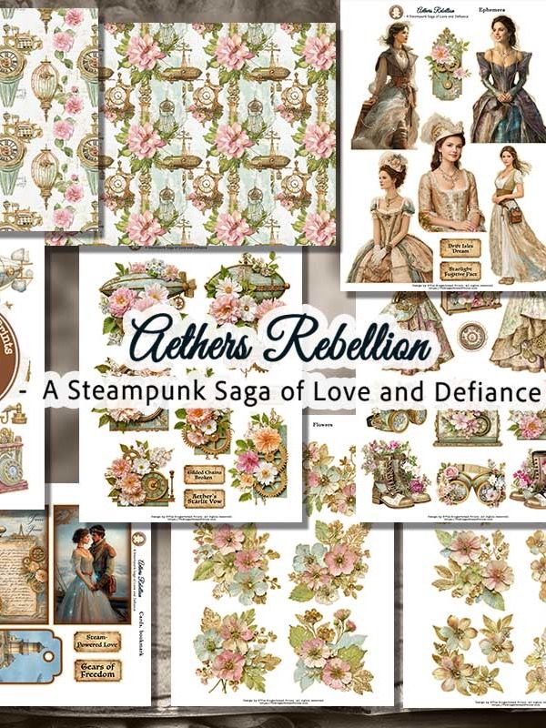 Aether's Rebellion Journal Kit Digital Download product image (7)
