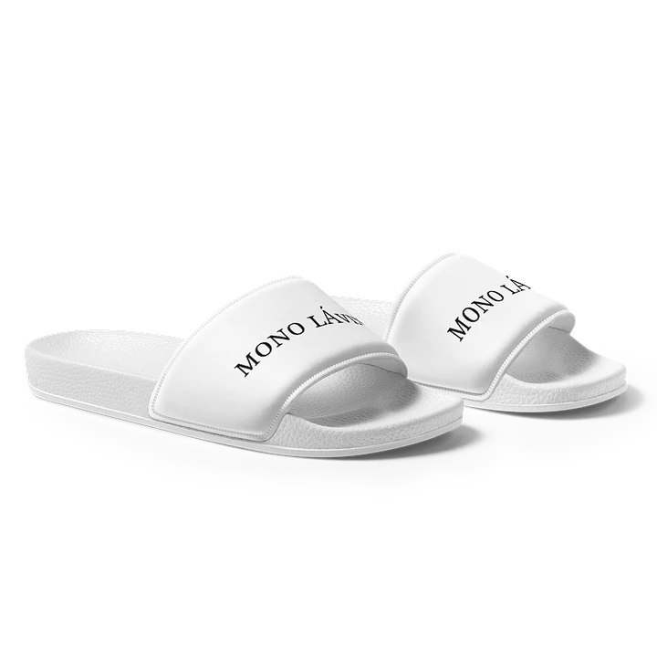 Mono Lávinci | Men’s Slides/White product image (1)