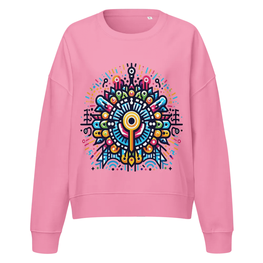 Vibrant Mandala Symmetry Sweatshirt product image (1)
