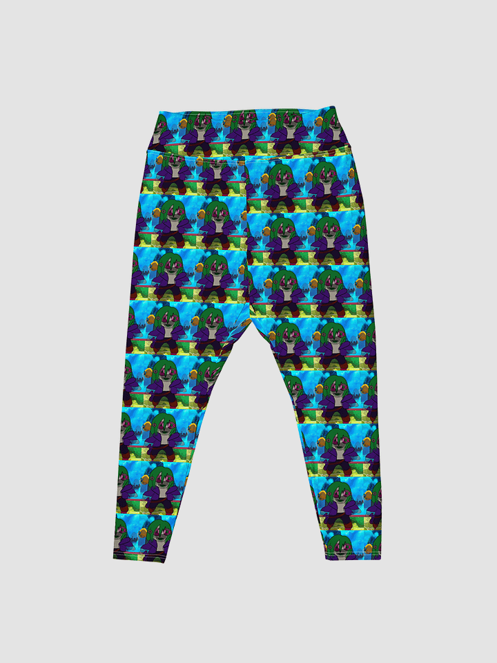 [LeafyVanGoghVT] All-Over Print Plus Size Leggings product image (1)