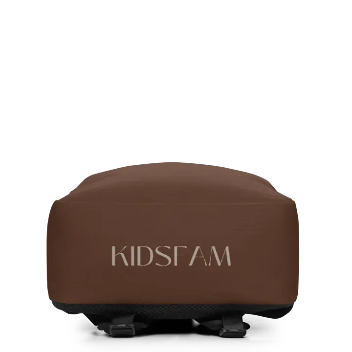 Aesthetic Brown Minimalist Backpack product image (2)