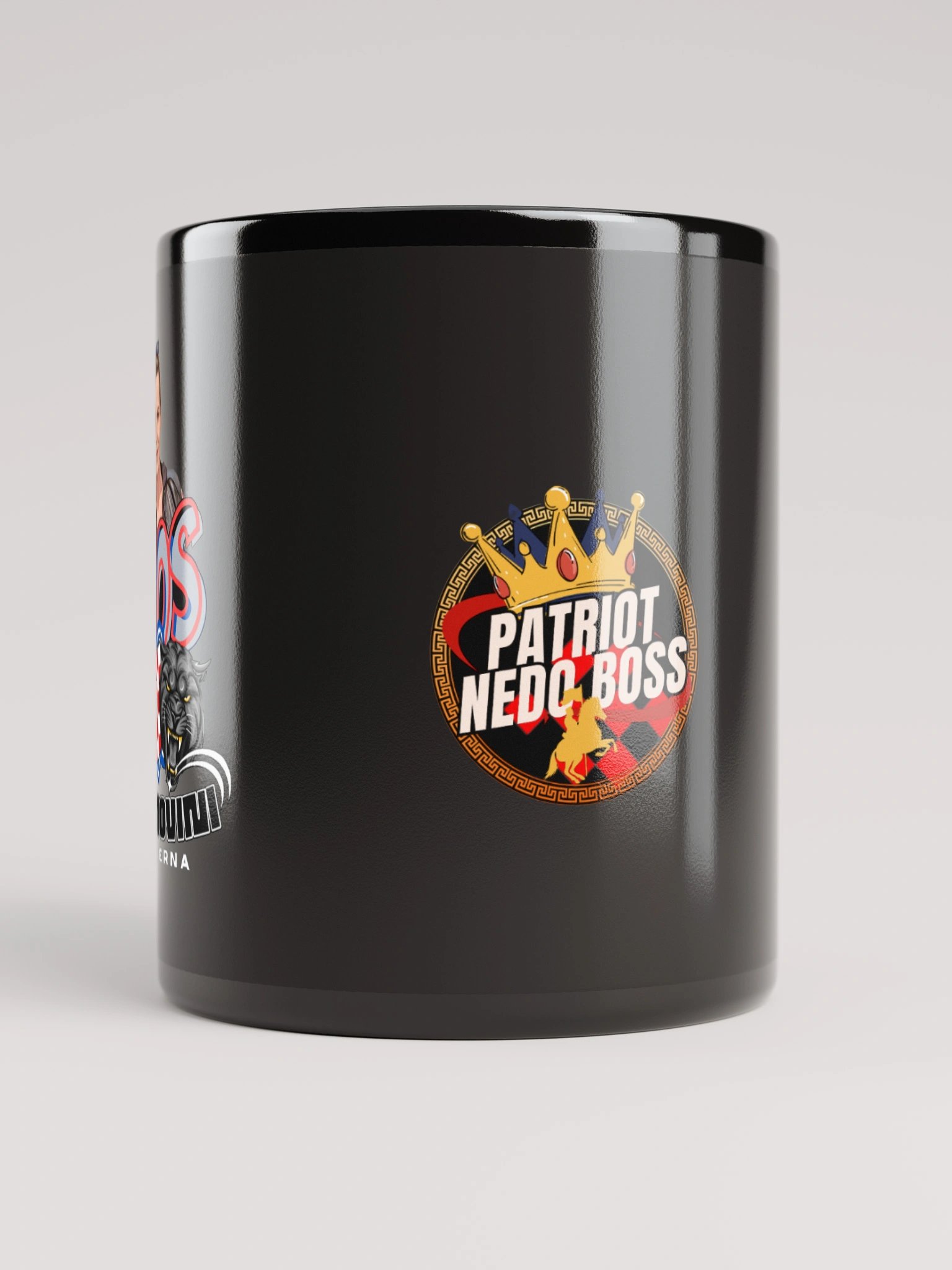 Patriotic Shield and Sunglasses Mug HOS Domovini Vjerna product image (9)