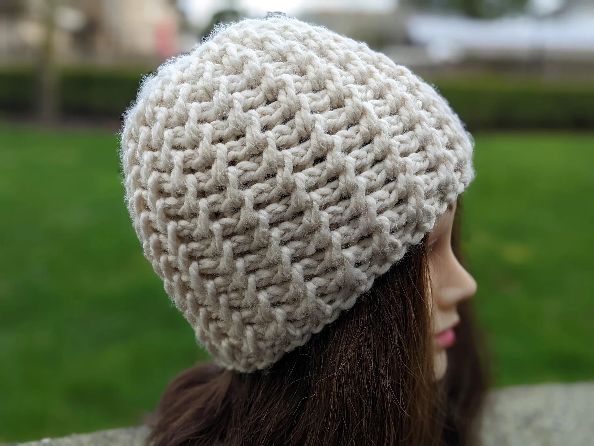 Flat Knit Super Bulky Hat Pattern product image (5)