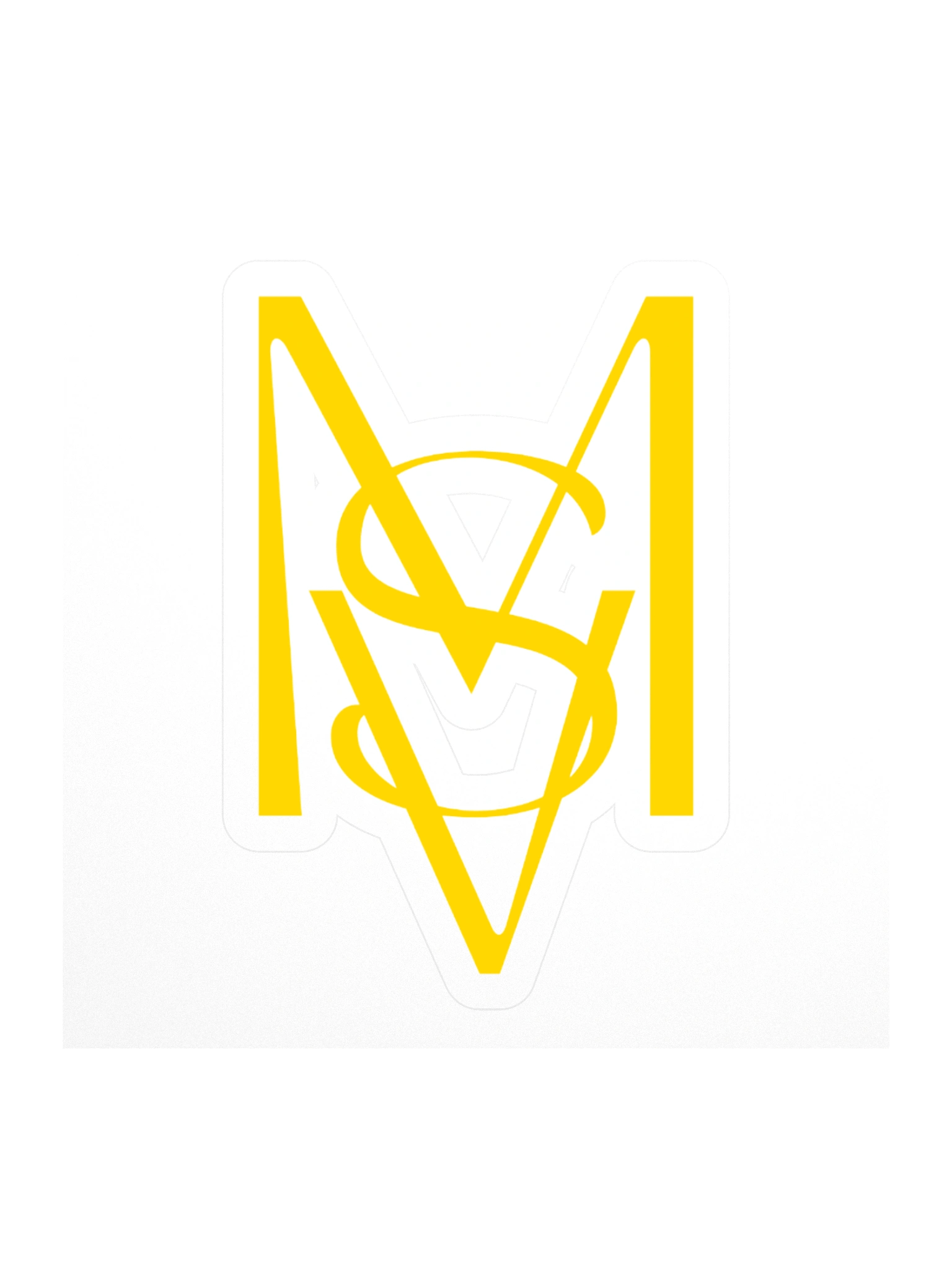 MsVerga Signature Kiss Cut Sticker | Fierce. Focused. Fearless. product image (1)