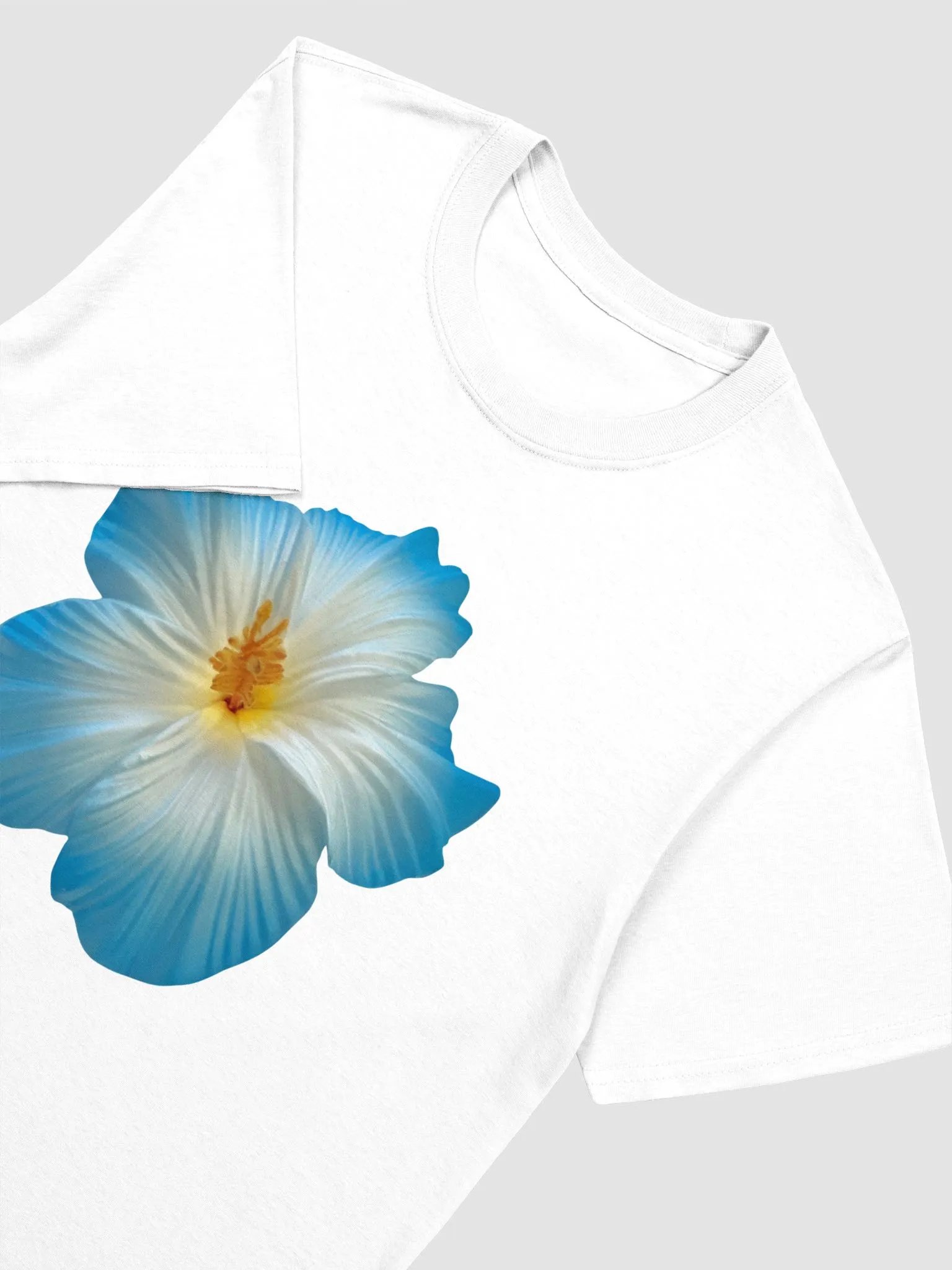 Blue Blooms Unisex Tee product image (3)