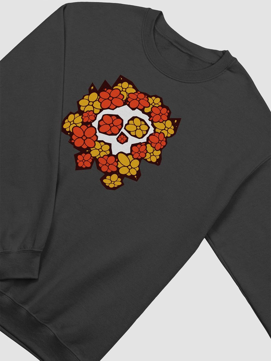 Orange & Red Sugar Skull Sweater product image (3)