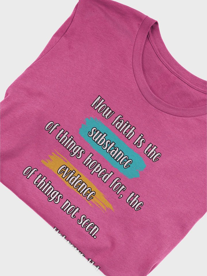 Hebrews 11:1 T-Shirt product image (1)