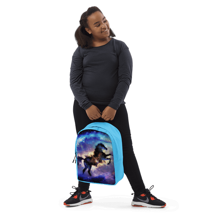 Rearing horse - Nebula Horses backpack product image (1)