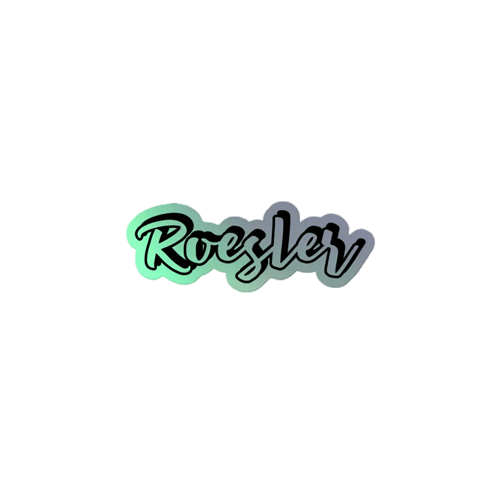 Roesler Holographic Sticker Set product image (2)