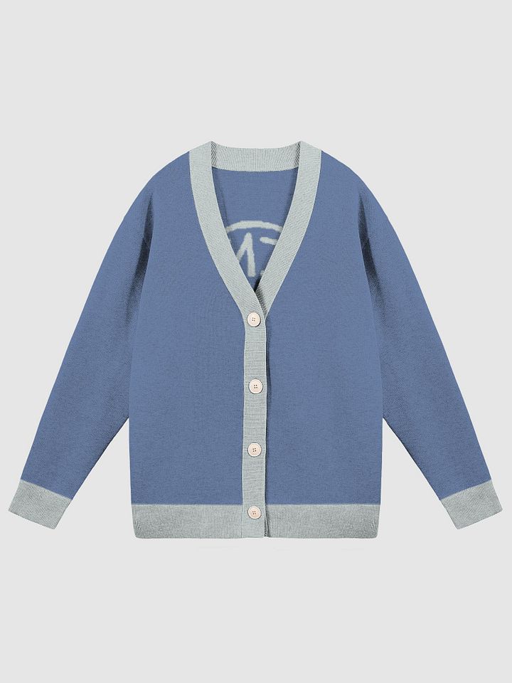In My Head (lg. design, duotone blue) knitwear cardigan product image (3)