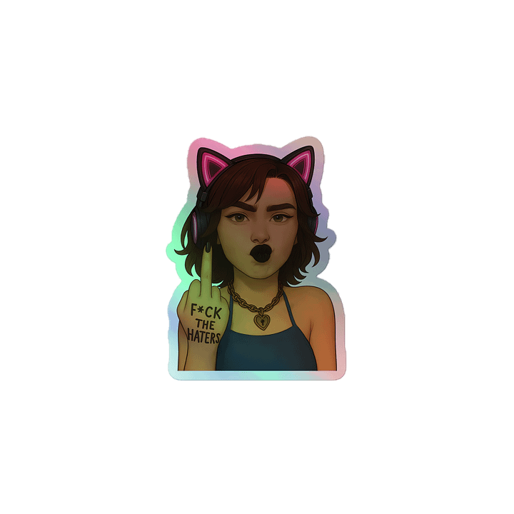 F the Haters Sticker product image (1)