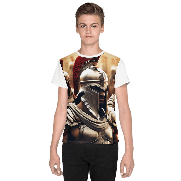 Youth Crew Neck T-Shirt spartan product image (1)