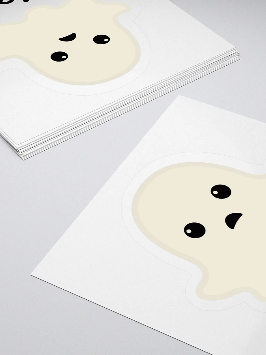 Sad Ghost Sticker - For Light Background product image (7)