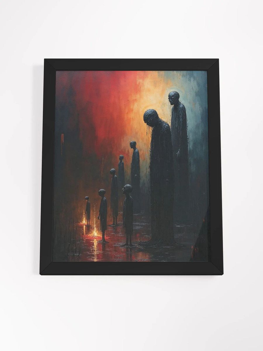 Abstract Figures Framed Print product image (19)