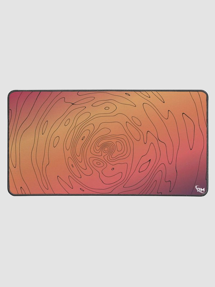 Sunset Blaze Damascus mousepad product image (1)