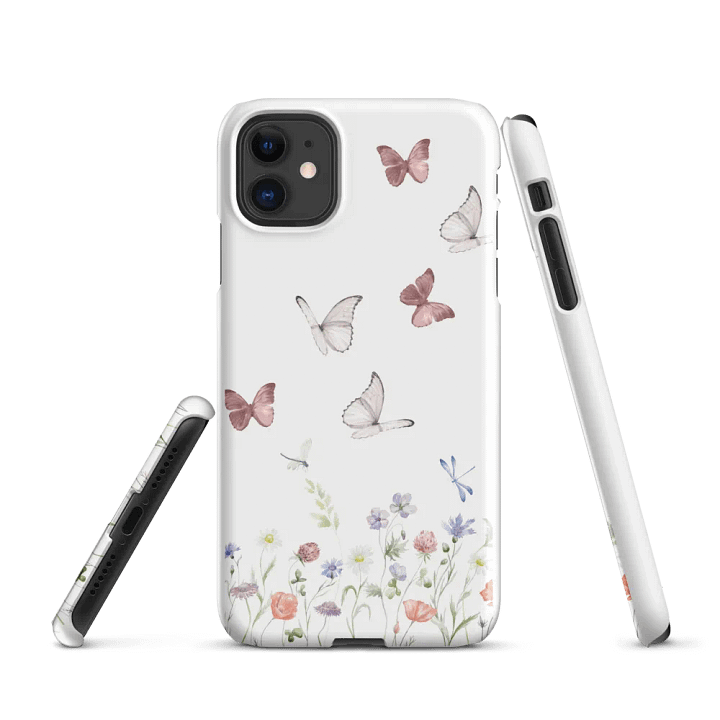 Fluttering Wildflowers iPhone® Case product image (2)
