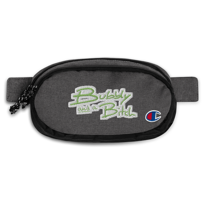 Bubbly and a B (light green bubble design) champion fanny pack product image (1)