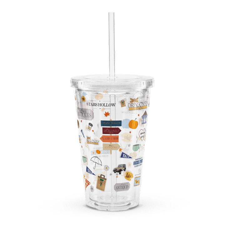 Gilmore Girls - Double Wall Clear Plastic Tumbler product image (1)