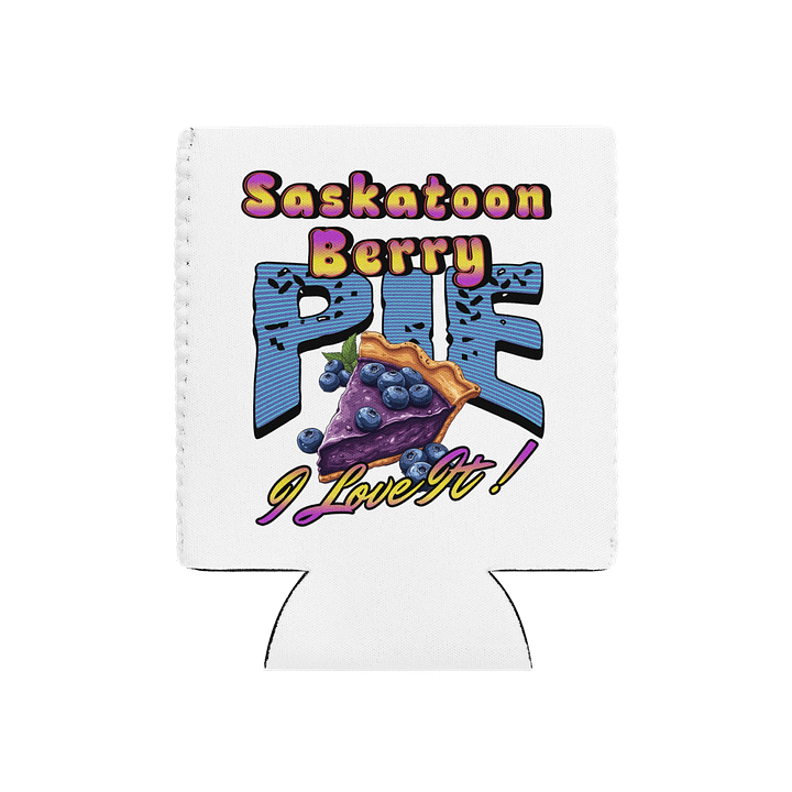 Saskatoon Berry Pie I Love It Bliss Coozie Can Cooler product image (2)